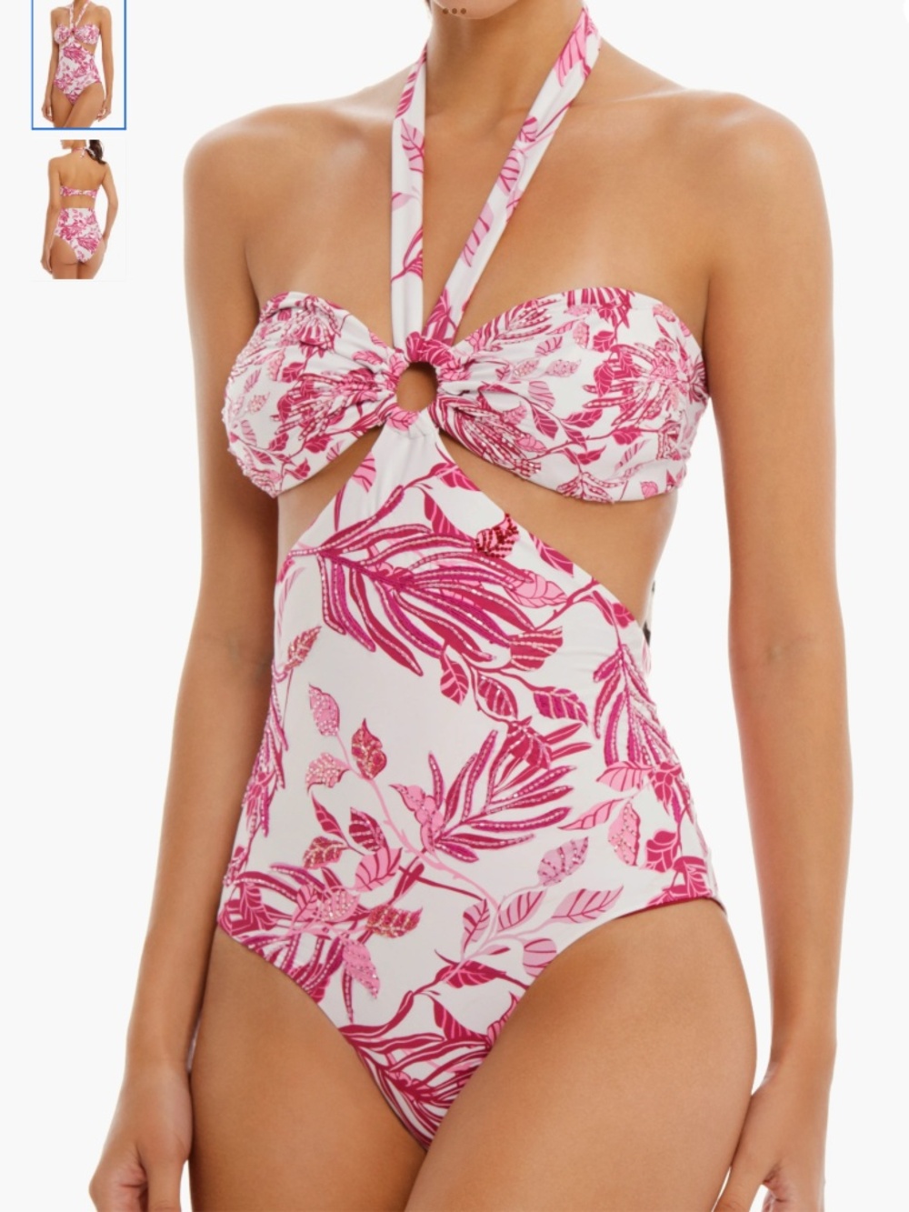 Cosita Linda Halter One-Piece Swimsuit, size XL